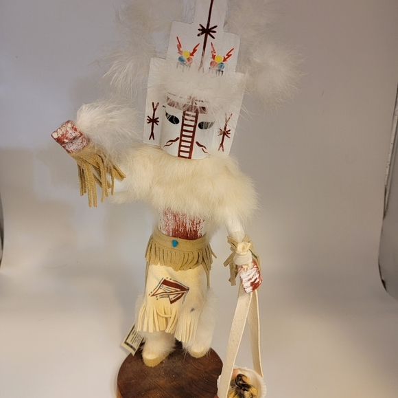 Vintage Kachina Navajo  Dancer White Cloud- Signed - Picture 14 of 14